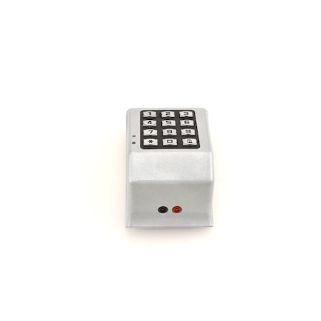 Alarm Lock Trilogy Electronic Digital Keypad Metallic Silver Finish DK3000MS